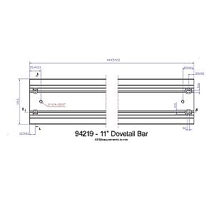 Celestron 11-INCH DOVETAIL BAR (CGE)