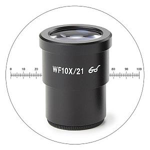 Euromex - Oculaire WF 10X SB avec échelle micrométrique