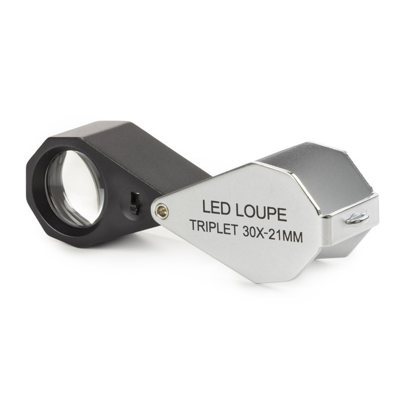 Euromex Loupe pliante LED 15x