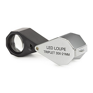 Euromex Loupe pliante LED 30x