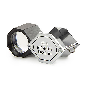 Euromex Loupe pliante 10x QUADRUPLET