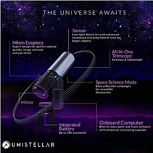 Unistellar - EVSCOPE 2, avec trépied