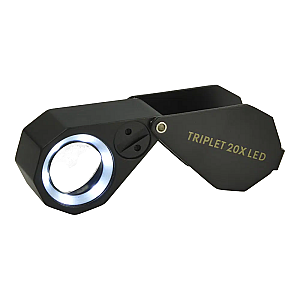 Kite magnifier triplet 20x LED
