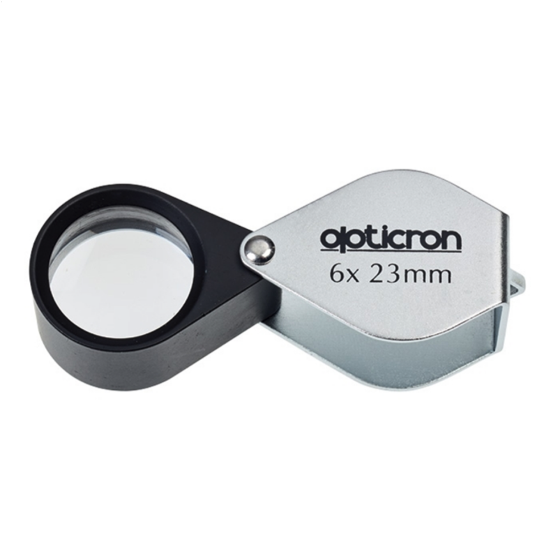 Opticron | 6x Loupe pliante en métal
