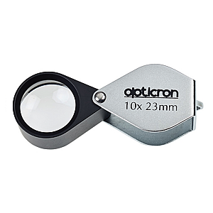 Opticron | 10x Loupe pliante en métal