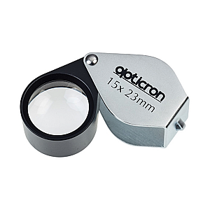 Opticron | 15x Loupe pliante en métal