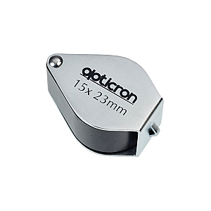 Opticron | 15x Loupe pliante en métal