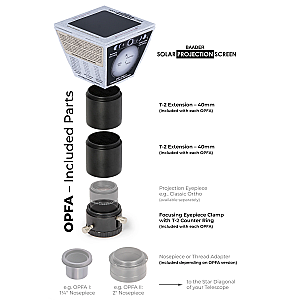 Baader | Solar Projection Screen (BSPS) Adaptateur Photo projection